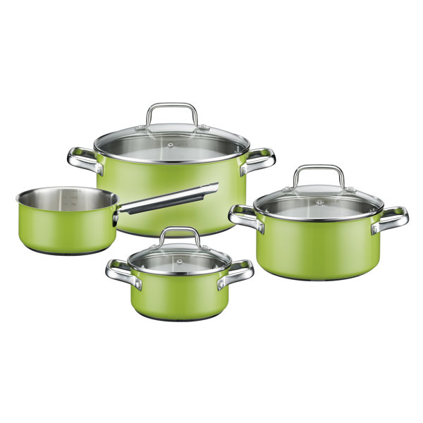 GSW Magic 7 Piece Stainless Steel Cookware Set & Reviews Wayfair.co.uk